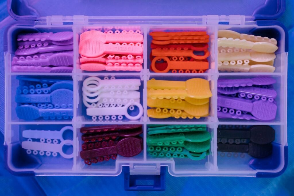 Ceramic braces for adults at a dental clinic in Aurora